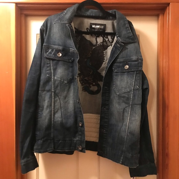 Legend embroidered Jean jacket - Picture 2 of 5